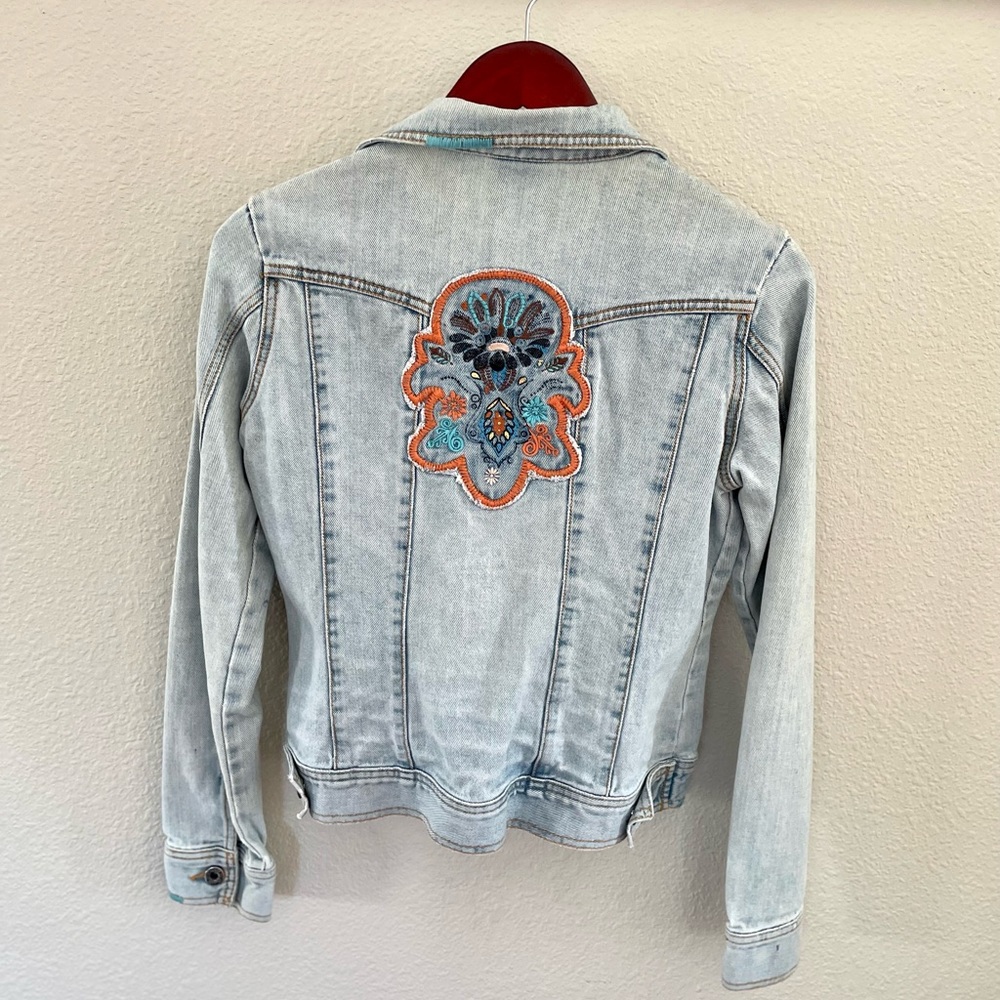 O’Neill Denim Jacket with Embroidery Detail
